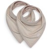 Jollein seilinukas Bib Bandana Basic Stripe Nougat 2 vnt.