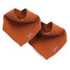 Jollein seilinukas Bib Bandana Brick Velvet Rust 2 vnt.