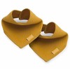 Jollein seilinukas Bib Bandana Brick Velvet Rust 2 vnt.