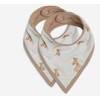 Jollein seilinukas Bib Bandana Teddy Bear 2vnt