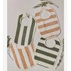 Jollein seilinukas Bib stripe Terry Leaf Žalias GOTTS 2vnt