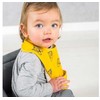 Jollein seilinukas Bib su kišene Tiger Mustard 2 vnt.