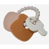 Jollein silikoninkės kramtukai Loops Teddy Bear