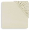 Jollein trikotažinė paklodė su guma Jersey Ivory 40x80 cm