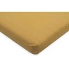 Jollein trikotažinė paklodė su guma Jersey Mustard 60x120