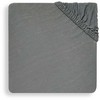 Jollein trikotažinė paklodė su guma Jersey Storm Pilkas 40x80 cm