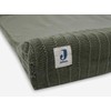 Jollein vystymo lentos užvalkas Pure Knit 50x70cm Leaf Žalias