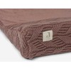 Jollein vystymo lentos užvalkas Spring Knit 50x70cm Chestnut