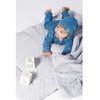 Jollein žaidimų kilimėlis Fancy Knit 80x100 cm. Baby Mėlyna