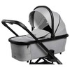 Muuvo Slick 2.0 lopšys Light Pilkas