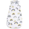Snuz miego rūbas 0-6 mėn Mustard Rainbows 2.5 TOG