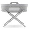 SnuzBaskit lopšys su stovu Light Pilkas/Dove stand