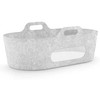 SnuzBaskit lopšys su stovu Light Pilkas/Dove stand