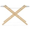 SnuzBaskit lopšys su stovu Light Pilkas/Natural stand