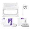 SnuzPod4 Bedside Crib Starter Bundle Baltas