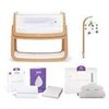 SnuzPod4 Bedside Crib Starter Bundle Natural