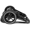 Sportinis vežimėlis Muuvo Quick 3.0 Steel Pilkas Chrome Juodas