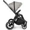 Sportinis vežimėlis Muuvo Quick 3.0 Steel Pilkas Chrome Juodas