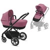 Universalaus vežimėlio komplektas Cybex Balios S 2in1 Magnolia Rožinė, juodas frame
