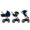 Universalaus vežimėlio komplektas Cybex Balios S 2in1 Magnolia Rožinė, juodas frame
