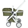Universalus vaikiškas vežimėlis GREENTOM 2in1 Baltas / Olive