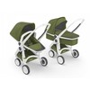 Universalus vaikiškas vežimėlis GREENTOM 2in1 Baltas / Olive