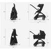 Universalus vežimėlio komplektas Bugaboo Dragonfly 2in1 Stormy Mėlyna/Midnight juodas/ juodas frame