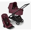 Universalus vežimėlio komplektas Bugaboo Dragonfly 2in1 Dark Cherry Raudona/ Dark Cherry/ Juodas frame