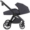 Universalus vežimėlio komplektas Carrello Omega Plus 2in1 Meteor Pilkas 6540/1