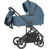 Universalus vežimėlio komplektas Carrello Alfa W 2in1 Indigo Mėlyna