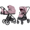 Universalus vežimėlio komplektas Carrello Omega Plus 2in1 Galaxy Rožinė 6540/1