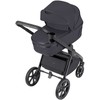 Universalus vežimėlio komplektas Carrello Omega Plus 2in1 Meteor Pilkas 6540/1
