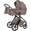 Universalus vežimėlio komplektas Carrello Vector 2in1 Cashmere rusvai gelsvas 6552