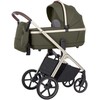 Universalus vežimėlio komplektas Carrello Vector 2in1 Deep Žalias 6550