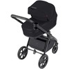 Universalus vežimėlio komplektas Carrello Omega Plus 2in1 Cosmo Juodas 6540/1