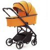 Universalus vežimėlio komplektas Carrello Alfa 2in1 Sunrise Oranžinis