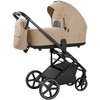 Universalus vežimėlio komplektas Carrello Alfa 2in1 Natural rusvai gelsvas 6522