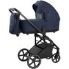 Universalus vežimėlio komplektas Carrello Alfa 2in1 Denim Mėlyna 6522