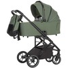 Universalus vežimėlio komplektas Carrello Alfa W 2in1 Graphite Pilkas