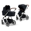 Universalus vežimėlio komplektas Moon RELAXX 2 in 1 Navy