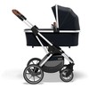 Universalus vežimėlio komplektas Moon ROCCA 2 in 1 Navy