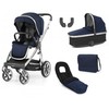 Babystyle Universalus vežimėlis 5in1 Oyster 3 Rich navy/mirror