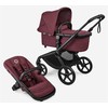 Universalus vežimėlis Bugaboo Fox 5 Renew Dark Cherry/Dark Cherry/Juodas frame 7in1