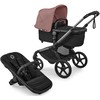 Universalus vežimėlis Bugaboo Fox 5 Renew Dusty Rožinė/Heritage Juodas/Graphite frame 2in1