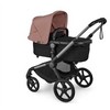 Universalus vežimėlis Bugaboo Fox 5 Renew Dusty Rožinė/Heritage Juodas/Graphite frame 2in1