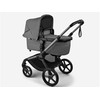 Universalus vežimėlis Bugaboo Fox 5 Renew Moon pilkas/Moon pilkas/Graphite frame 10in1