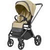 Universalus vežimėlis Carrello Ultra 2in1 Canvas rusvai gelsvas 6527