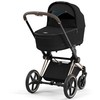 Universalus vežimėlis Cybex Priam V4 Deep Juodas 4in1 Matt Juodas