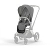 Universalus vežimėlis Cybex Priam V4 Plus Manhattan Pilkas/Matt Juodas 2in1