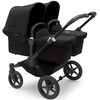 Universalus vežimėlis dvynukams Bugaboo Donkey 5 TWIN - Juodas/Midnight Juodas/Midnight Juodas